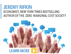 New York Times bestselling author Jeremy Rifkin